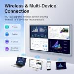 55" Smart Interactive Whiteboard with 4K Touchscreen