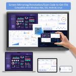 Shiarffe X5 55" 4K Smart Touch Screen TV