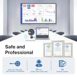 55" Smart Interactive Whiteboard with 4K Touchscreen