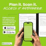 Reusable Smart Planner - Flexible, Undated, Green