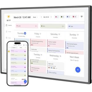 Smart WiFi Digital Calendar with Touch Screen