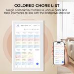 10.1 Inch Smart Digital Desk Calendar with Touch Screen