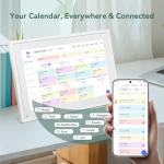 10.1 Inch WiFi Smart Touchscreen Calendar & Photo Frame