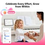 BIGASUO 10.1" Digital Calendar, Smart Touchscreen Interactive Display, Electronic Organizer for Monthly, Weekly & Daily Agenda, Chore Chart, Meal Planner, To Do List, Family Schedules, Picture Frame