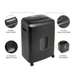 15-Sheet Cross Cut Shredder for Paper and Cards