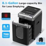 BONSEN 300-Sheet Heavy Duty Micro Cut Shredder