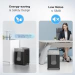 BONSEN 300-Sheet Heavy Duty Micro Cut Shredder