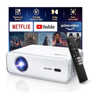 EAZZE D1 Mini Projector with WiFi and Bluetooth