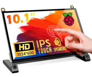10.1’’ Raspberry Pi Touchscreen Monitor with Speakers