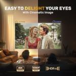 EAZZE D1 Mini Projector with WiFi and Bluetooth