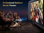 GooDee 4K Smart Projector with Wi-Fi and Bluetooth