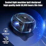 Native 1080P HD Smart Projector with 4K Support