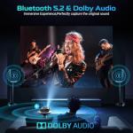 GooDee 4K UHD Smart Projector with WiFi & Bluetooth