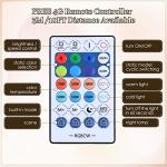 Smart RGB Desk Lamp with Alexa, Remote & Charging