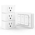Fosmon Wireless Remote Control Outlet Plug - 3 Pack