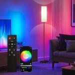 Smart RGB LED Floor Lamp with App Control