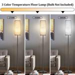 Modern Floor Lamp with Foot Switch for Home
