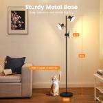 SIBRILLE Dimmable LED Floor Lamp with Remote