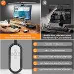 ShineTech Adjustable LED Desk Lamp with Clamp