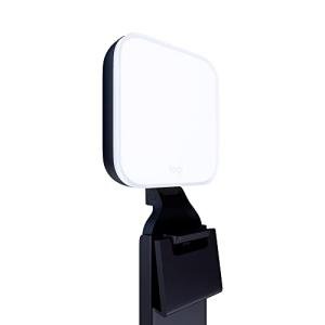 Logitech for Creators Litra Glow Premium LED Streaming Light with TrueSoft, adjustable mount, video lighting for recording streams, PC/Mac - Graphite