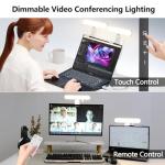 yAyusi Dual-Lamp LED Video Conference Lighting