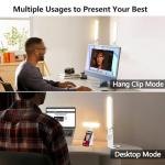 yAyusi Dual-Lamp LED Video Conference Lighting