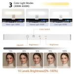 yAyusi Dual-Lamp LED Video Conference Lighting