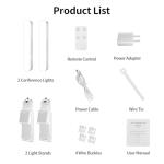 yAyusi Dual-Lamp LED Video Conference Lighting