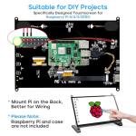 10.1’’ Raspberry Pi Touchscreen Monitor with Speakers