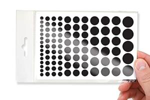 Stackable Webcam/Vinyl Covers - 95-Pack, Black