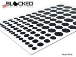 95 Black Vinyl Webcam Covers in 5 Sizes