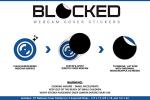 Webcam Vinyl Covers - Restickable, Black 57-Pack