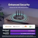 GL.iNet Flint 3 Tri-Band Gaming WiFi Router