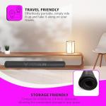 Asterion 41" Rollable VR Mat - Anti-Fatigue Black