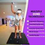 Asterion 41" Rollable VR Mat - Anti-Fatigue Black