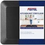 FEATOL Ergonomic Anti-Fatigue Kitchen Floor Mat