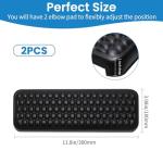 Ergonomic L-Shaped Desk Elbow Pads - 2 Pack