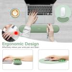 Ergonomic Wrist Support Mouse Pad and Coaster