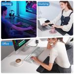 Ergonomic L-Shaped Desk Elbow Pads - 2 Pack