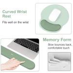 Ergonomic Wrist Support Mouse Pad and Coaster