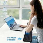 Ergonomic L-Shaped Desk Elbow Pads - 2 Pack