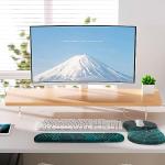 Ergonomic Wrist Support Mouse Pad - Banana Leaf Green