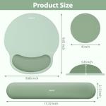 Sushret 3-in-1 Ergonomic Mouse Pad and Wrist Rest