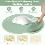 Sushret 3-in-1 Ergonomic Mouse Pad and Wrist Rest