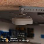 Zwolf No-Drill Mount Bracket for Garage Door Opener