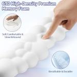 Cute Cloud Memory Foam Wrist Rest Set