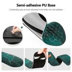 Ergonomic Wrist Support Mouse Pad - Banana Leaf Green