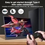 10.5" Portable Laptop Monitor with Adjustable Stand