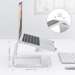 OMOTON Ergonomic Aluminum Laptop Stand with Ventilation