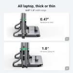 UGREEN Adjustable Aluminum Vertical Laptop Stand
